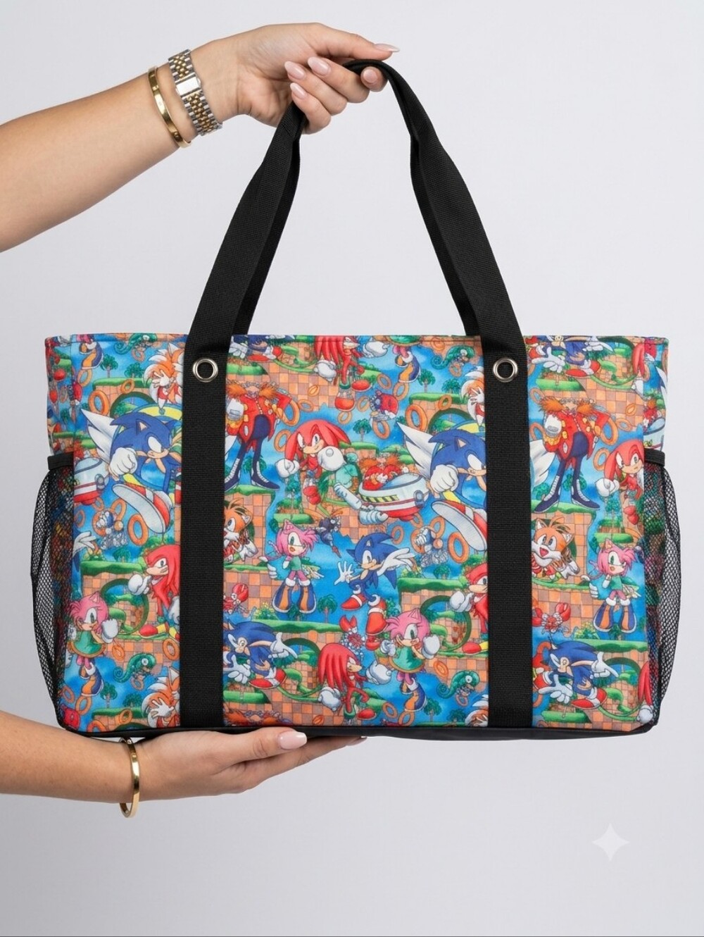 Collapsible Tote Bag: RING CATCHER CREW
